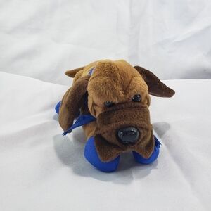 Elvis Presley Hound Dog Blue Suede Shoes Beanbag Plush Toy 8 Inch 2001